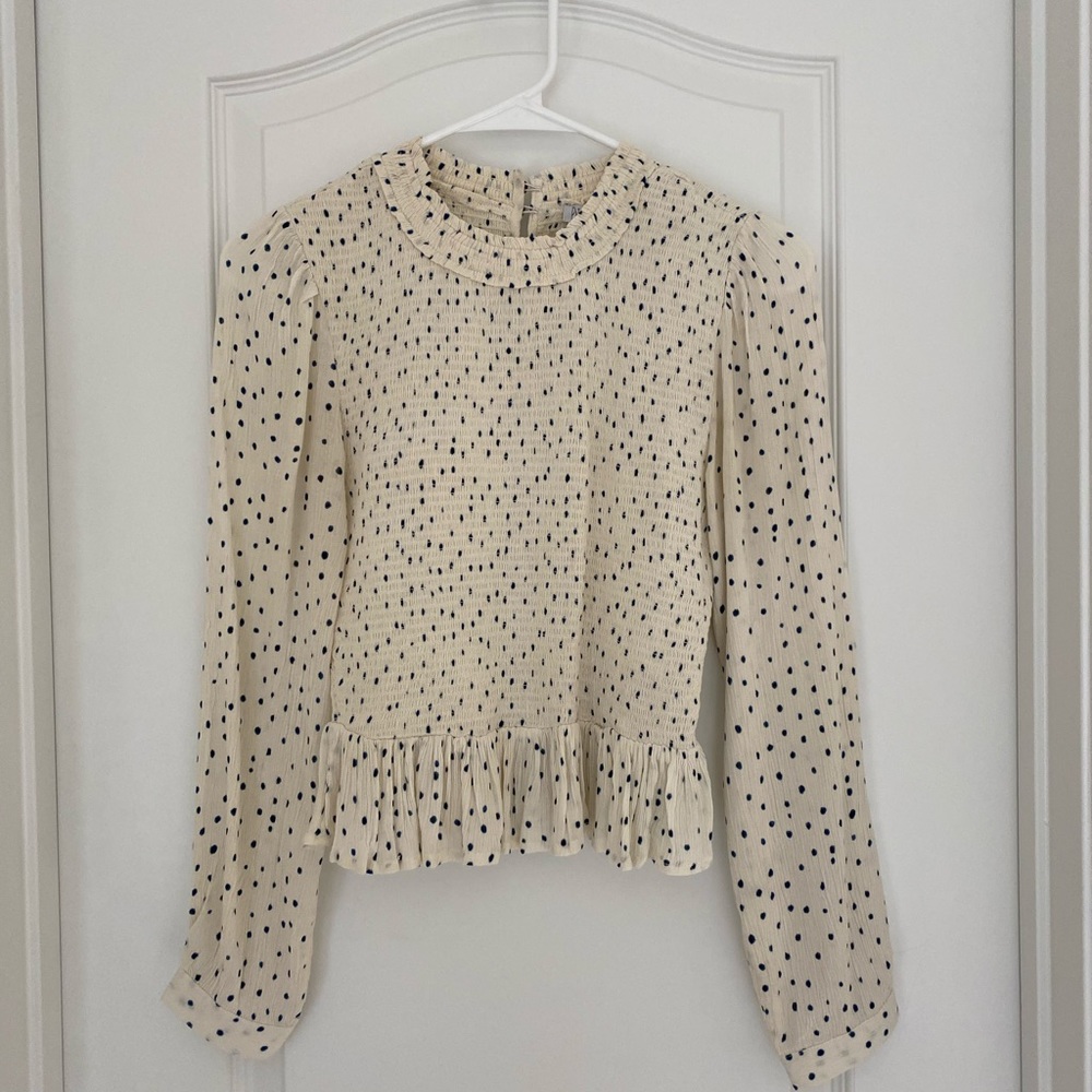 Cream Blouse